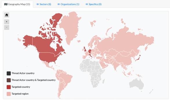 Image 2: Shathak’s Activity Map from the Threat Context module