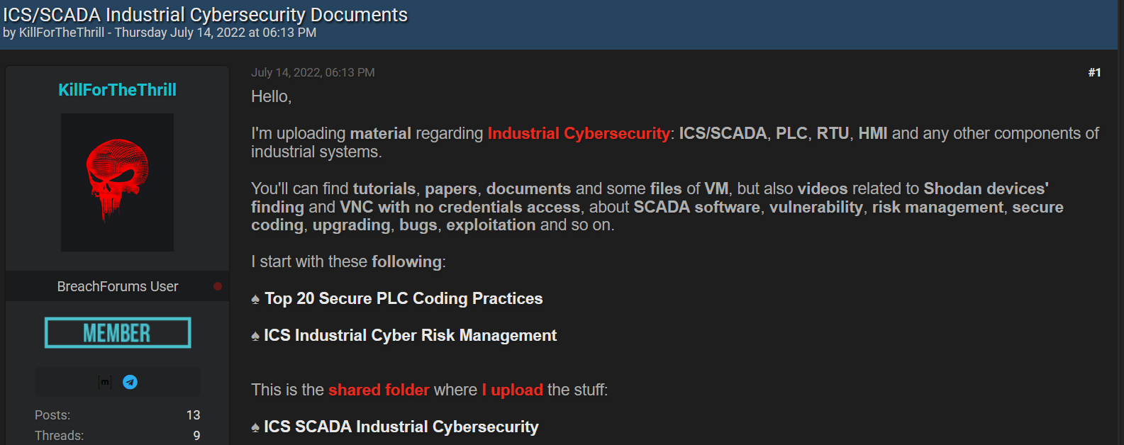 ICS attack classifications: differentiating between cyberwarfare ...