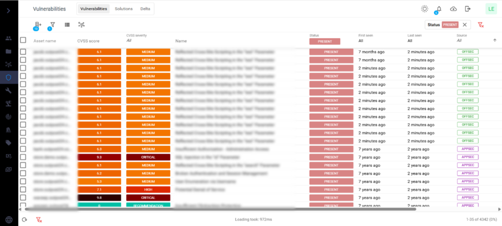 OffSec-Berichte im Portal